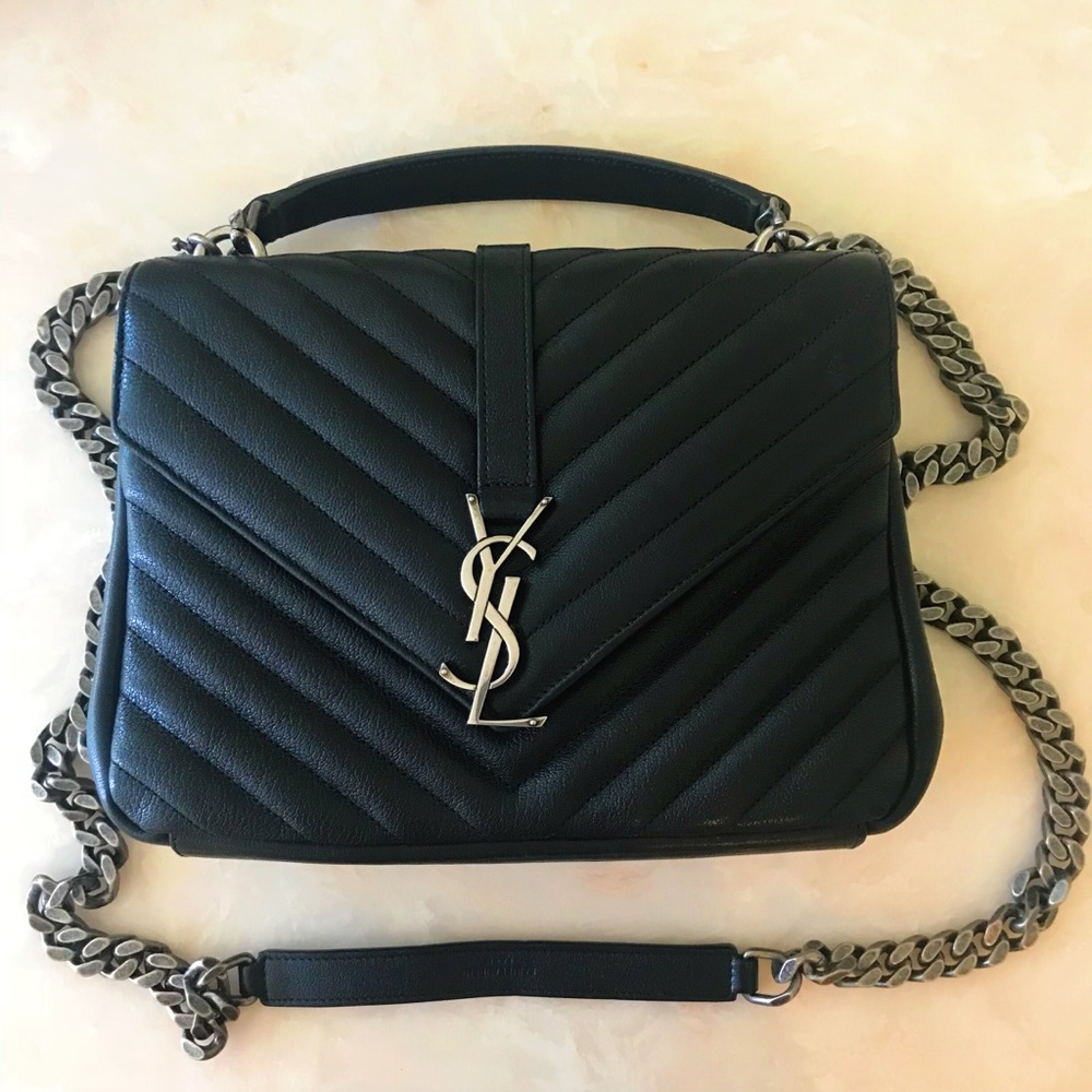 YSL medium college bag.